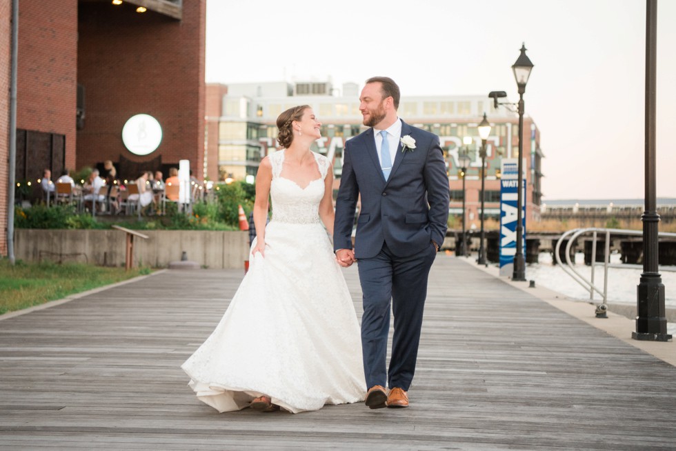 Frederick Douglas Maritime Museum Wedding Sunset