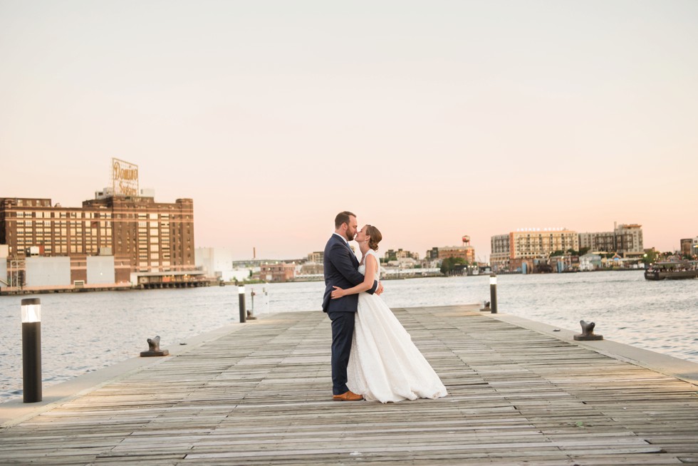 Frederick Douglas Maritime Museum Wedding Sunset