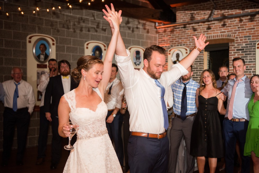 Frederick Douglas Maritime Museum Wedding Sunset