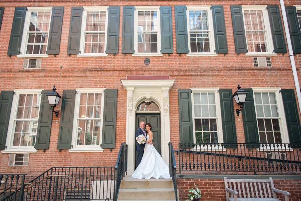 Old St. Josephs Church Philadelphia wedding ceremony