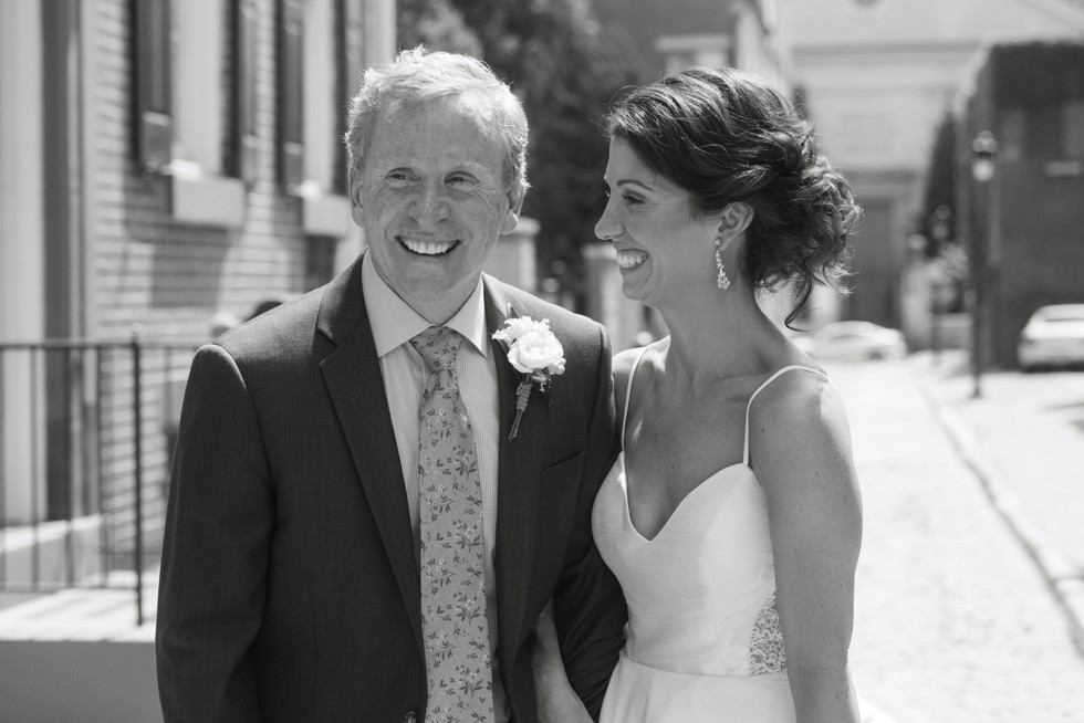 Old St. Josephs Church Philadelphia wedding ceremony