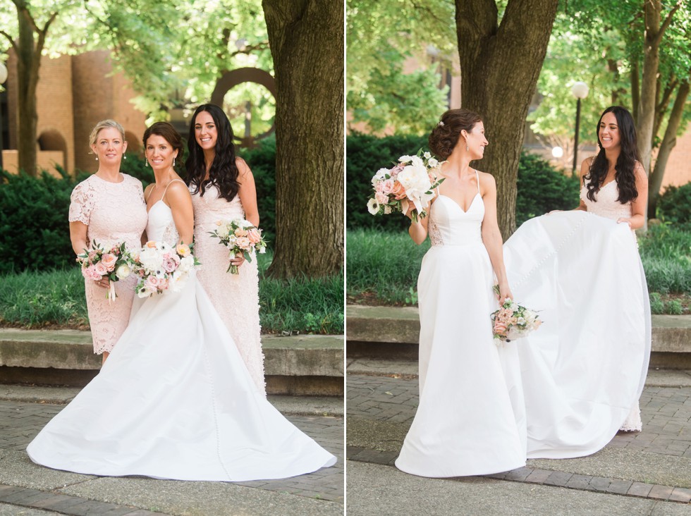 Intimate Garden Wedding in Washington Square Philadelphia