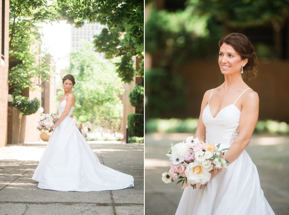 Intimate Garden Wedding in Washington Square Philadelphia