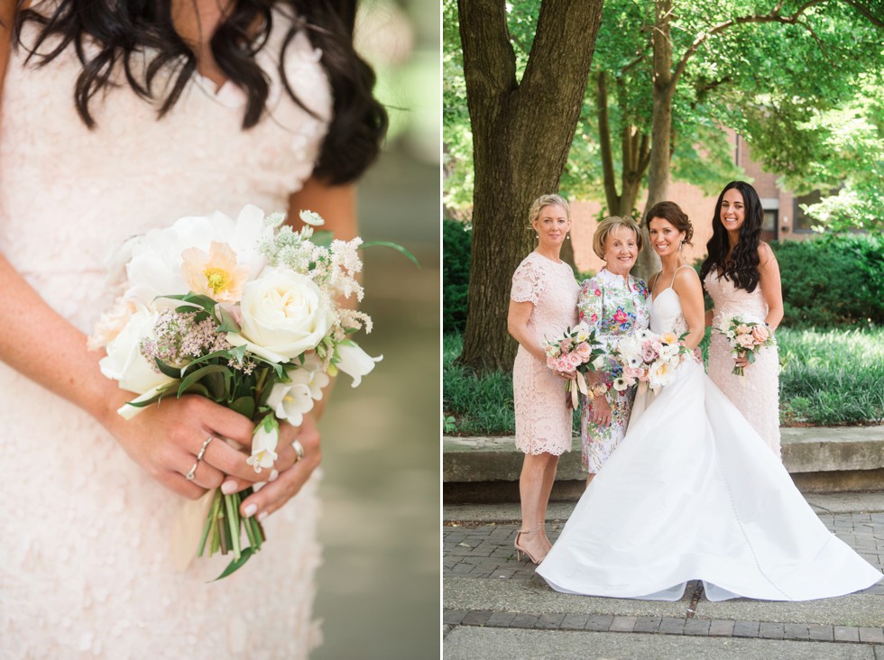 Intimate Garden Wedding in Washington Square Philadelphia