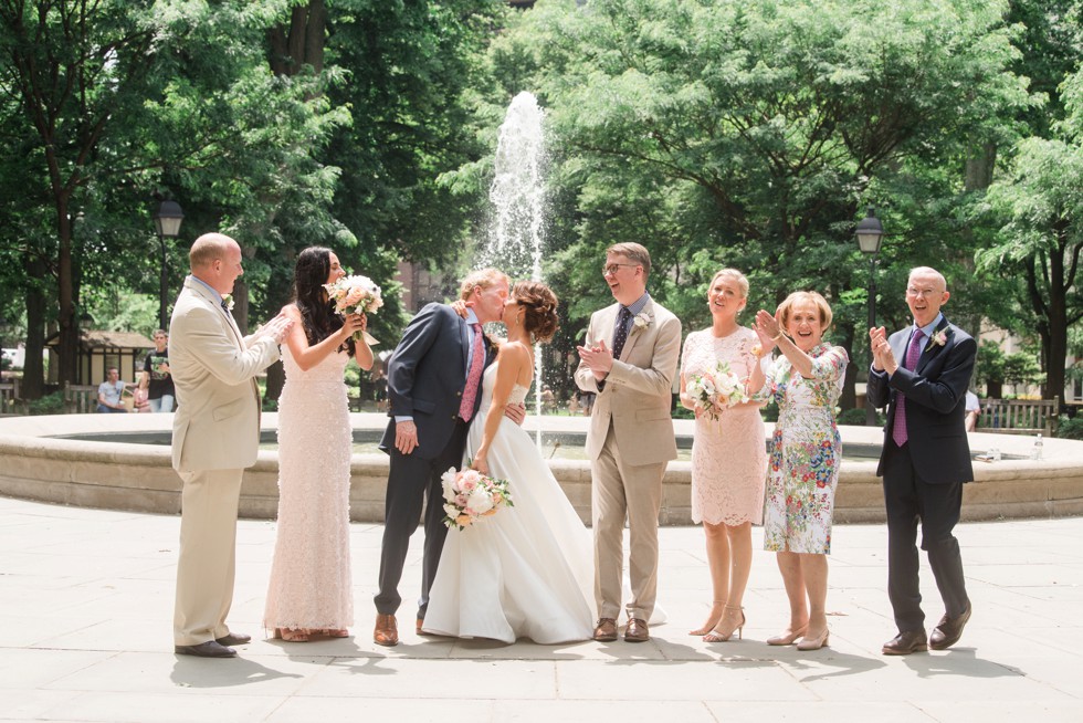 Washington Square Wedding in Philadelphia