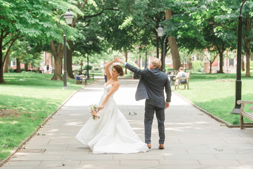 Washington Square Wedding photos in Philadelphia