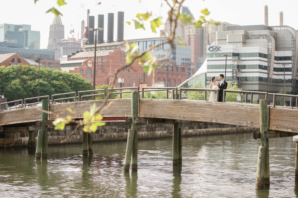 Baltimore Harbor Wedding photos