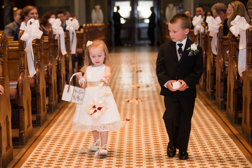 Philadelphia St Peter the Apostle Church Wedding ceremony