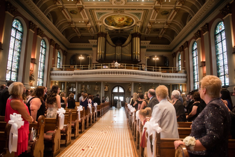 Philadelphia St Peter the Apostle Church Wedding ceremony