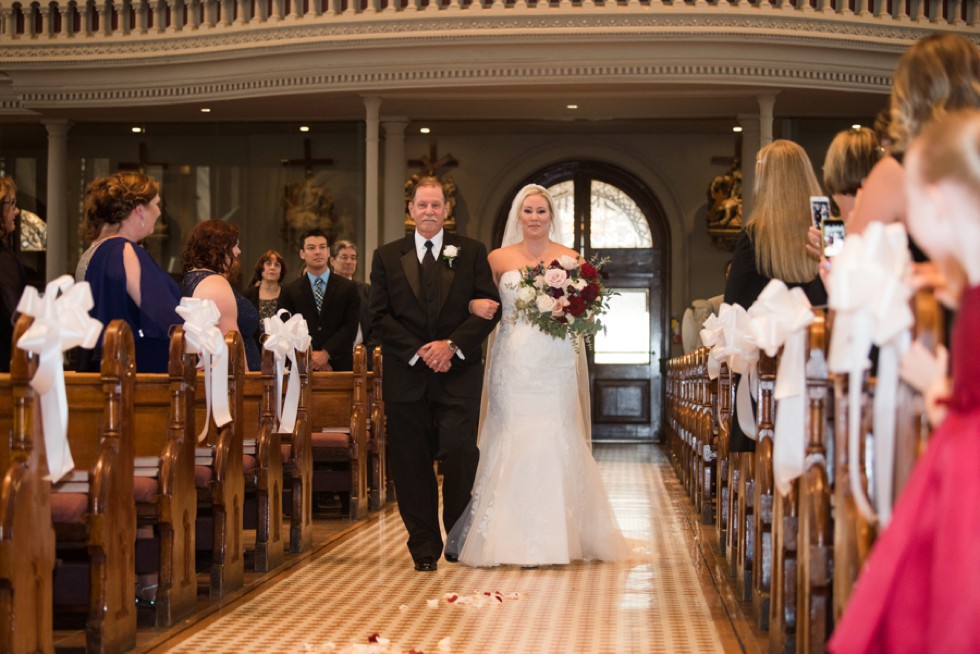 Philadelphia St Peter the Apostle Church Wedding ceremony