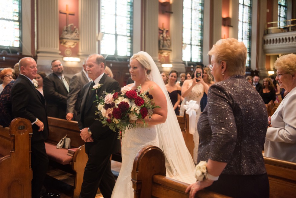 Philadelphia St Peter the Apostle Church Wedding ceremony