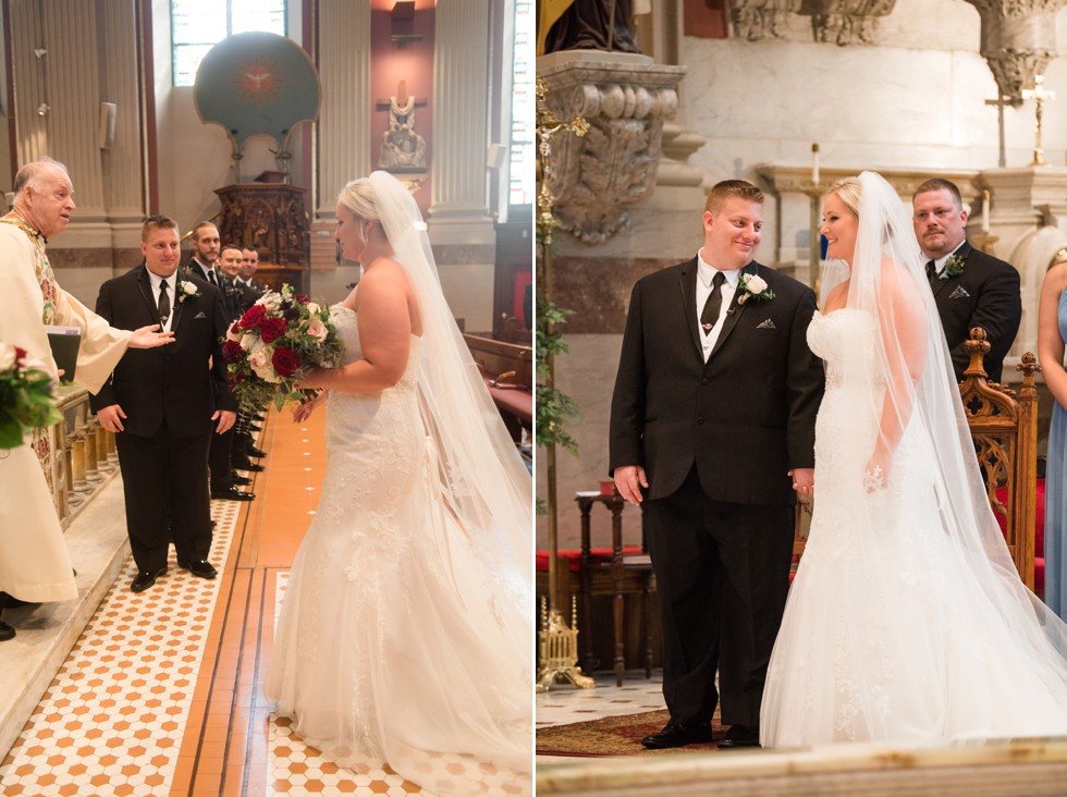 Philadelphia St Peter the Apostle Church Wedding ceremony