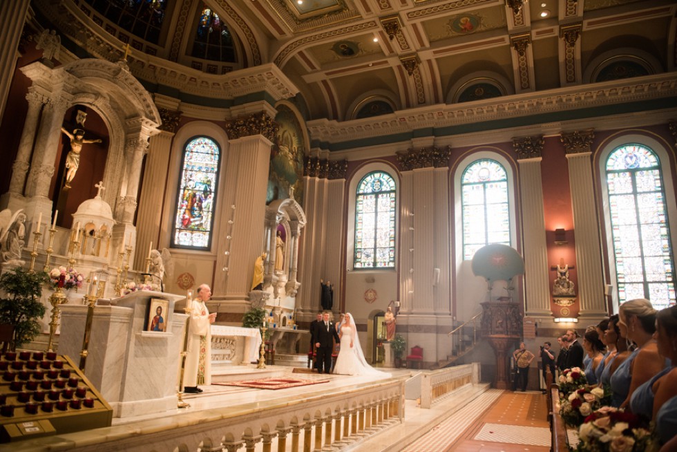 Philadelphia St Peter the Apostle Church Wedding ceremony