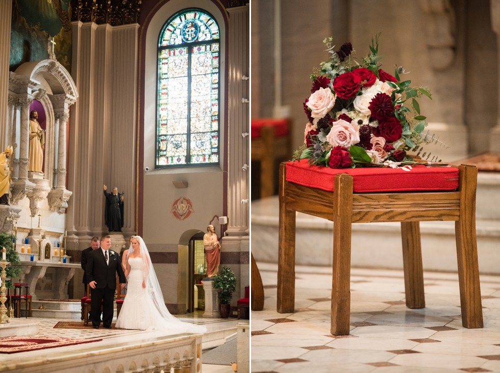 Philadelphia St Peter the Apostle Church Wedding ceremony