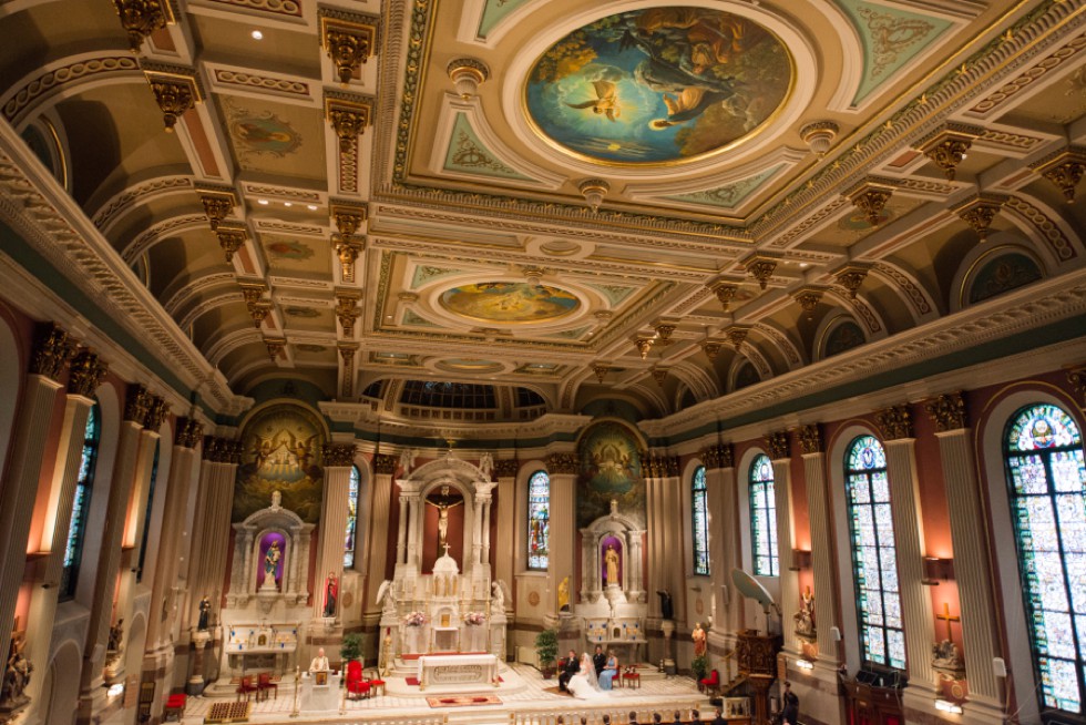 Philadelphia St Peter the Apostle Church Wedding ceremony