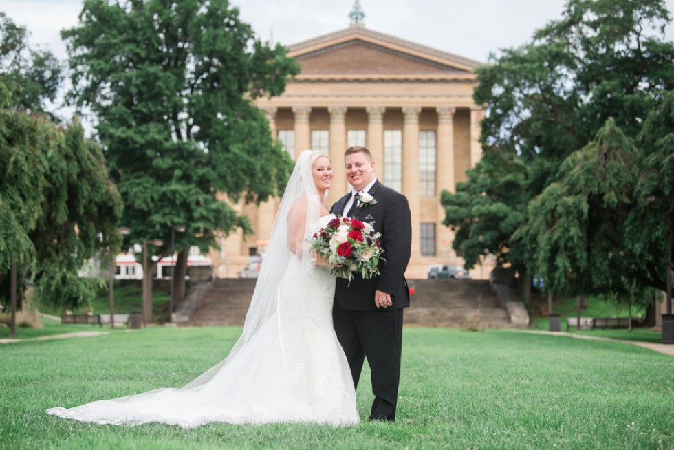 Philadelphia Museum of Art wedding party