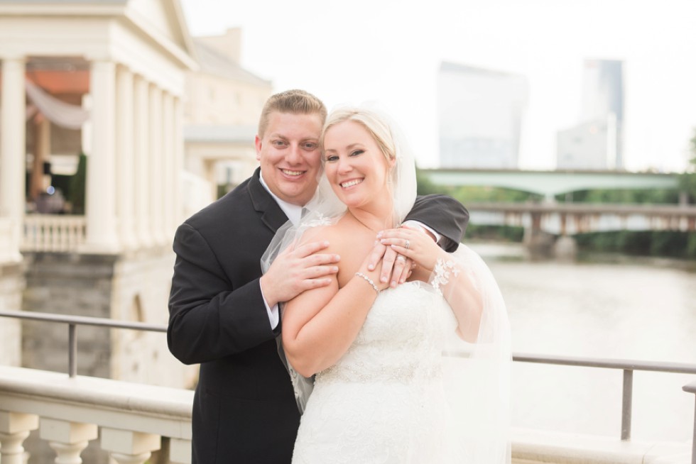 Cescaphe Waterworks wedding in Philadelphia Schuylkill River 