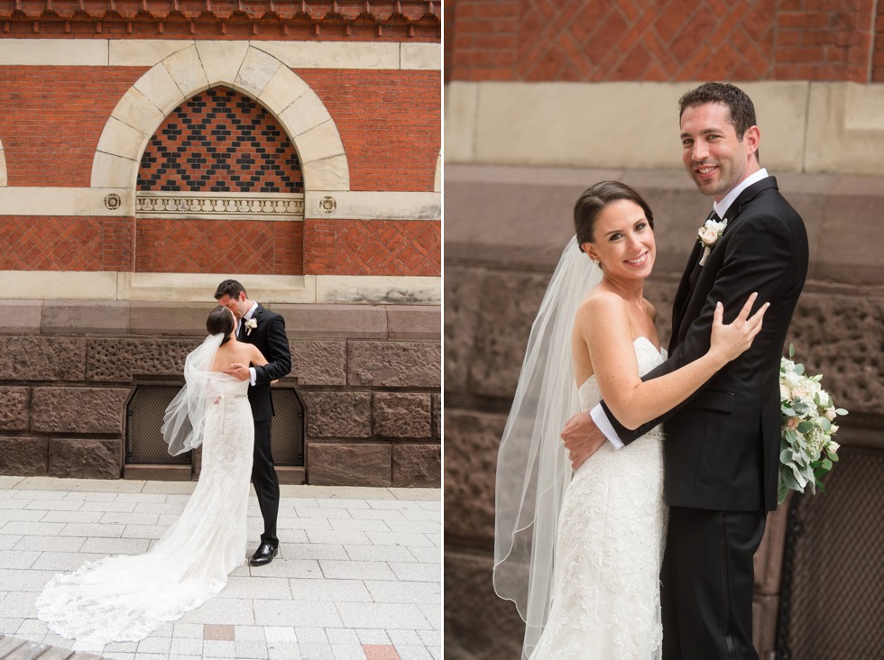 bride and groom PAFA in front of plane