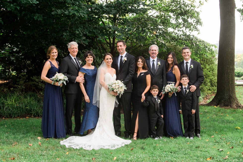 Azalea Garden PMA wedding family photos