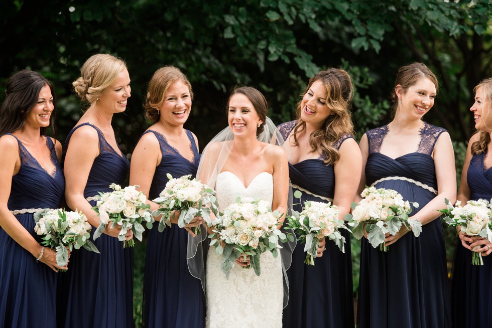 Azalea Garden bridal photos