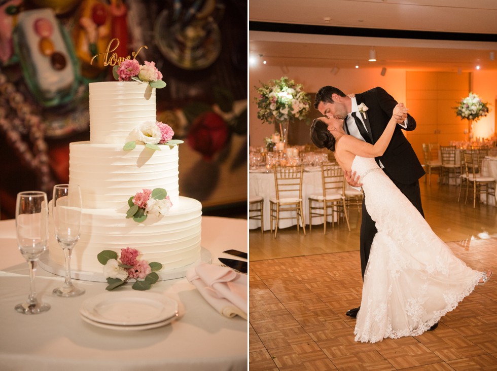 Table Art PAFA indoor wedding Reception