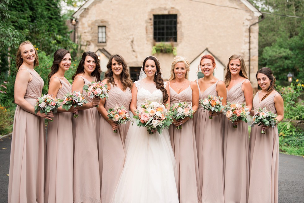 Sorella Vita bridesmaids in Holly Hedge Estate