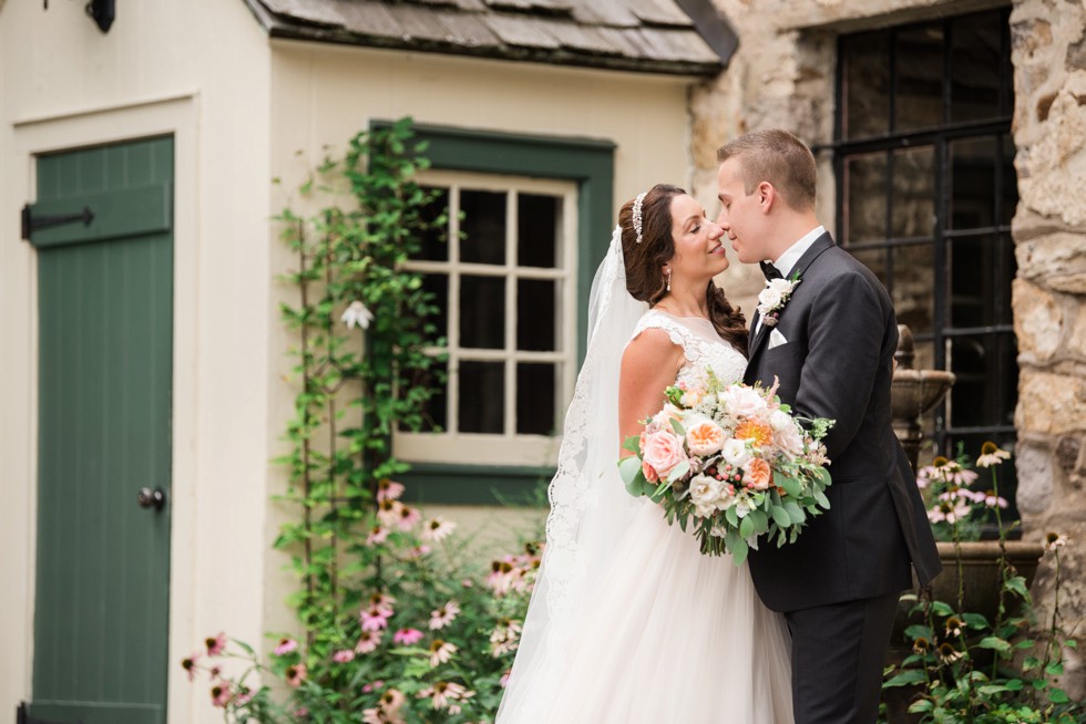 Holly Hedge estate rainy wedding