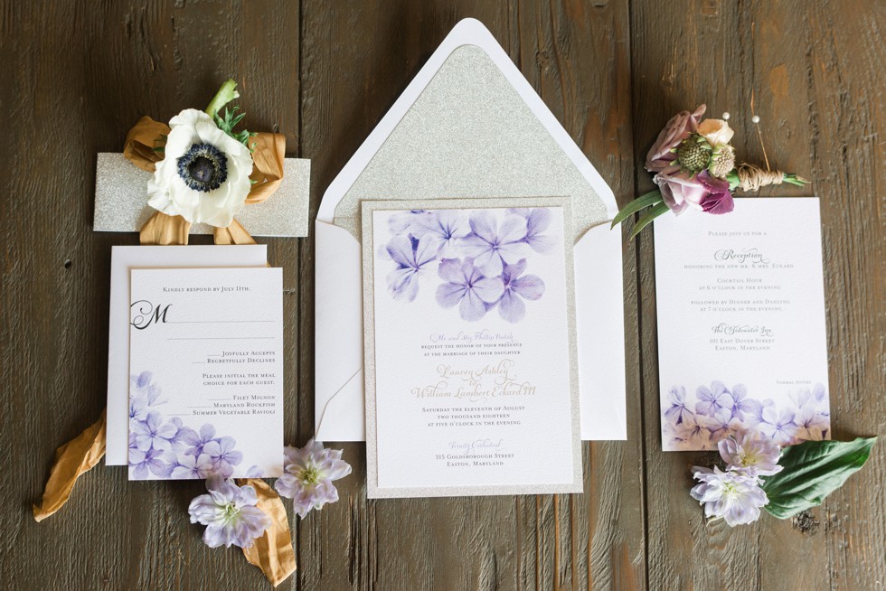 Wedding invitations eastern shore