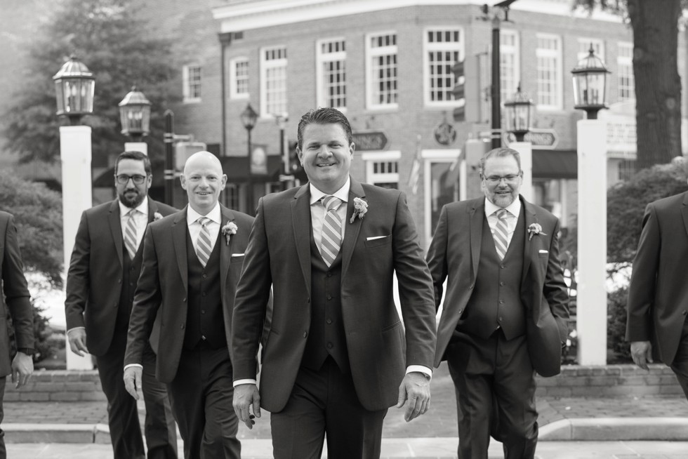 Groomsmen in Easton Maryland