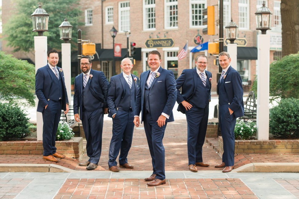 Groomsmen in Easton Maryland