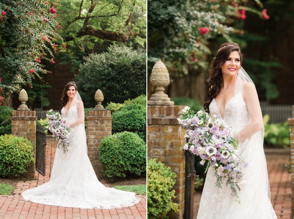 Bridal portraits in Easton at Tidewater inn