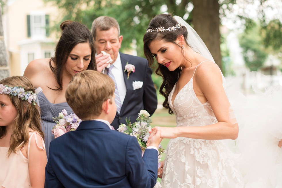 Trinity Cathedral wedding ceremony