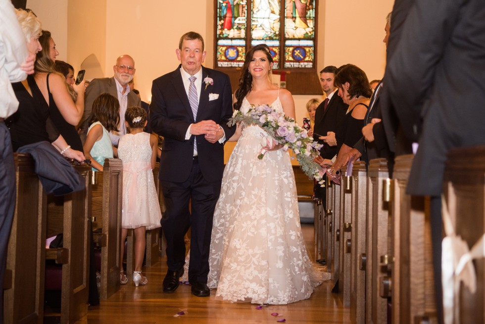 Trinity Cathedral wedding ceremony