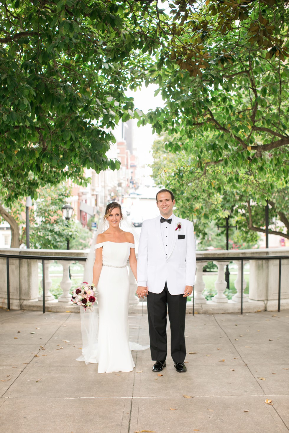 Mount Vernon Wedding couple portraits