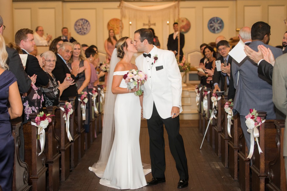 First Unitarian Church of Baltimore wedding ceremony