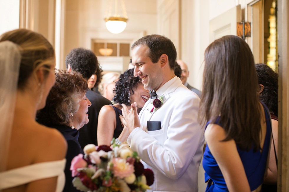 First Unitarian Church of Baltimore wedding ceremony