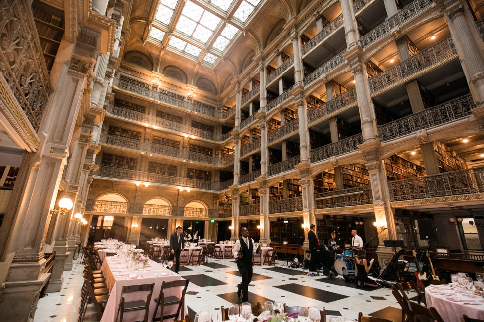 Local Color Flowers Peabody library wedding