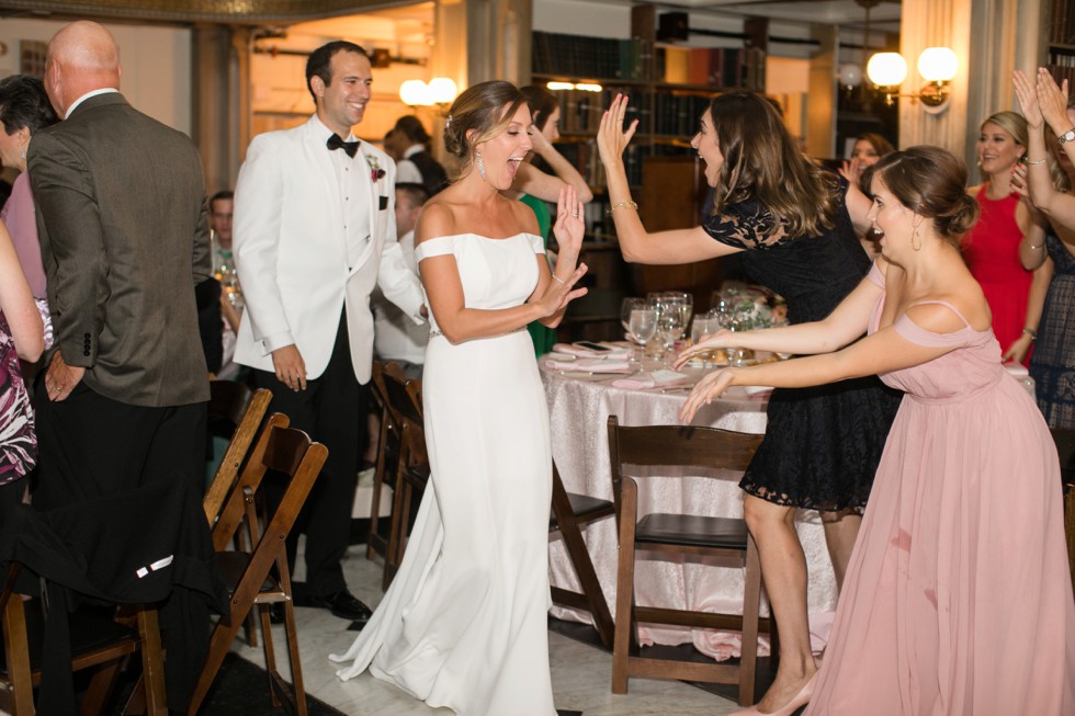 Simply Created Events Peabody library wedding reception