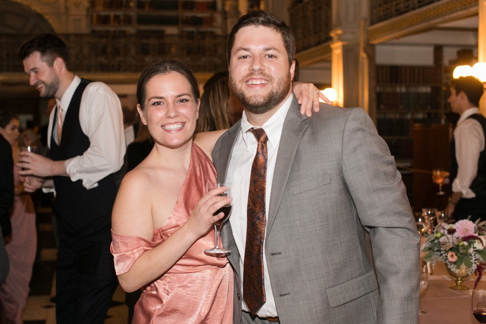 Bachelor Boys Band reception at peabody Library