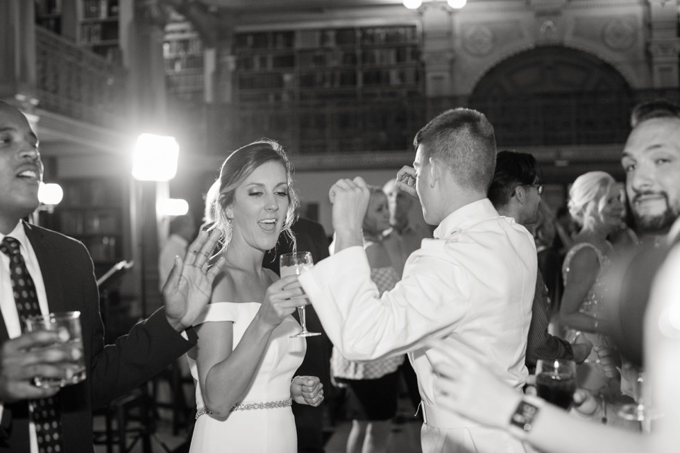 George Peabody Library wedding reception