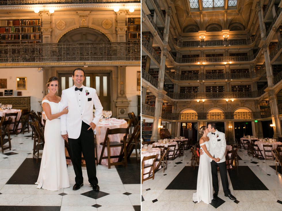 George Peabody Library wedding reception