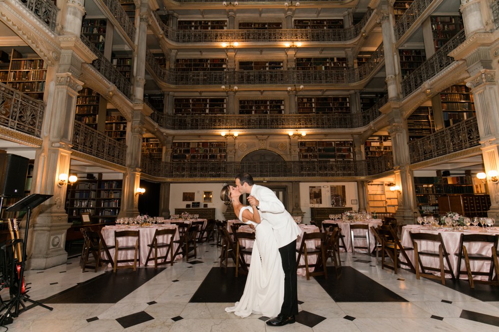 George Peabody Library wedding reception