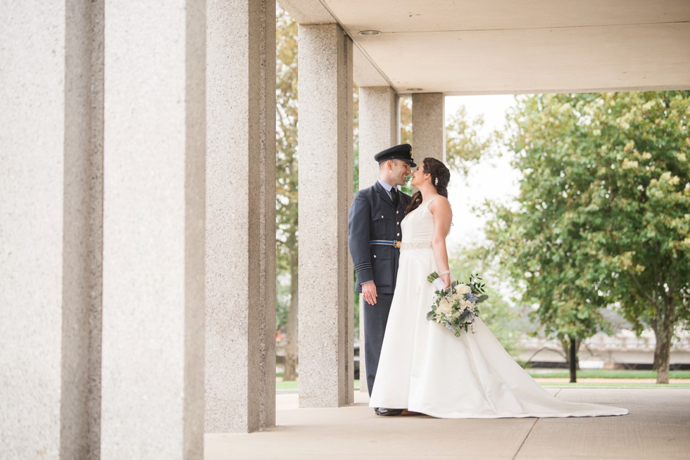 Royal navy groom - White house DC wedding photos