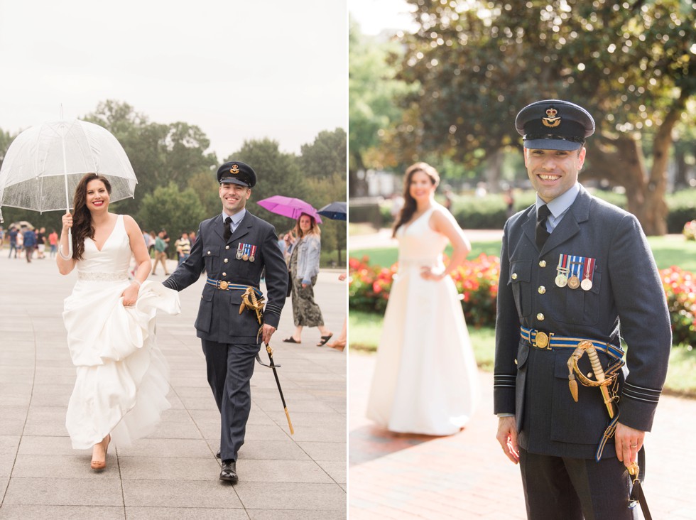 White house DC wedding photos