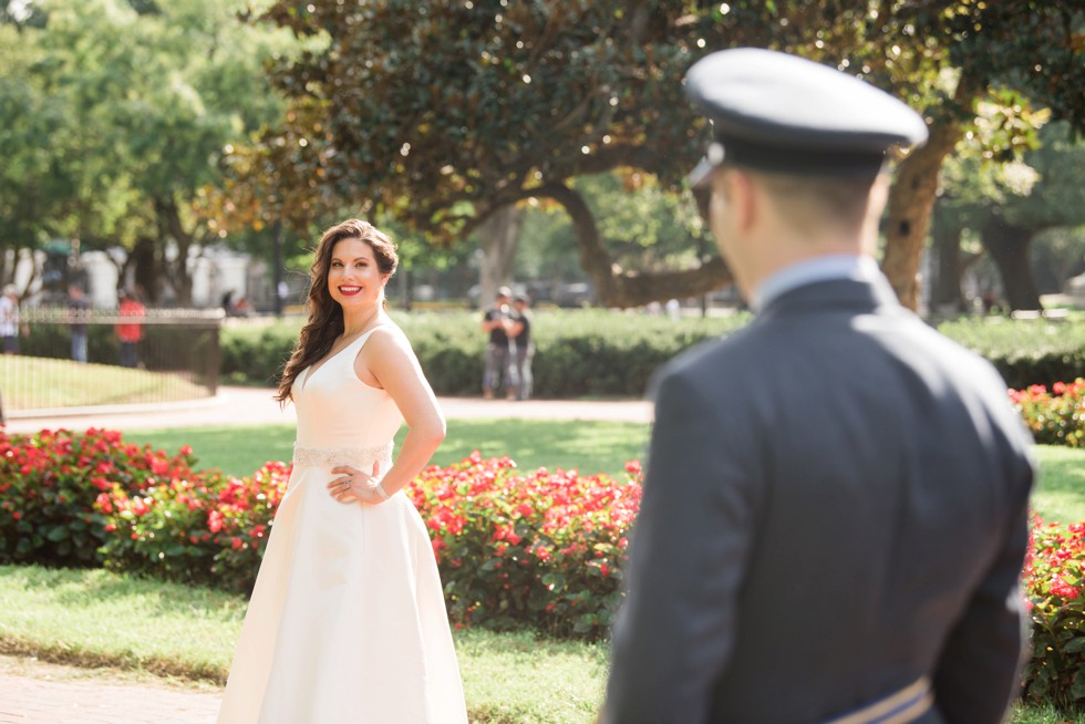 White house DC wedding photos