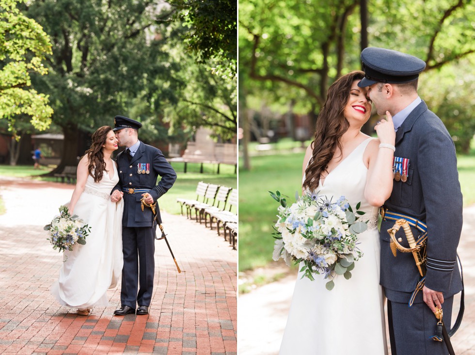 White house DC wedding photos