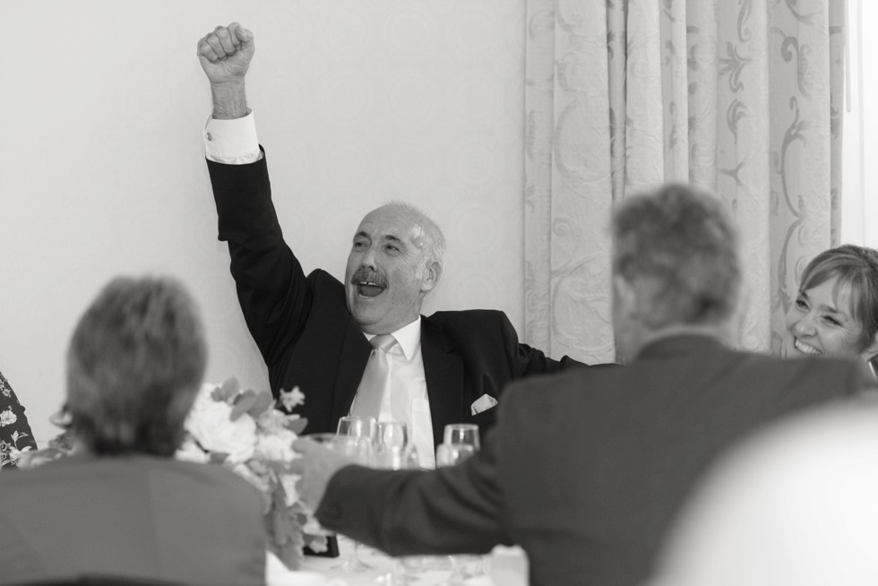 University Club of Washington DC intimate wedding toasts