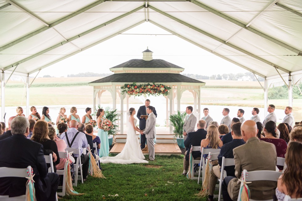  Ann's Garden floral wedding ceremony