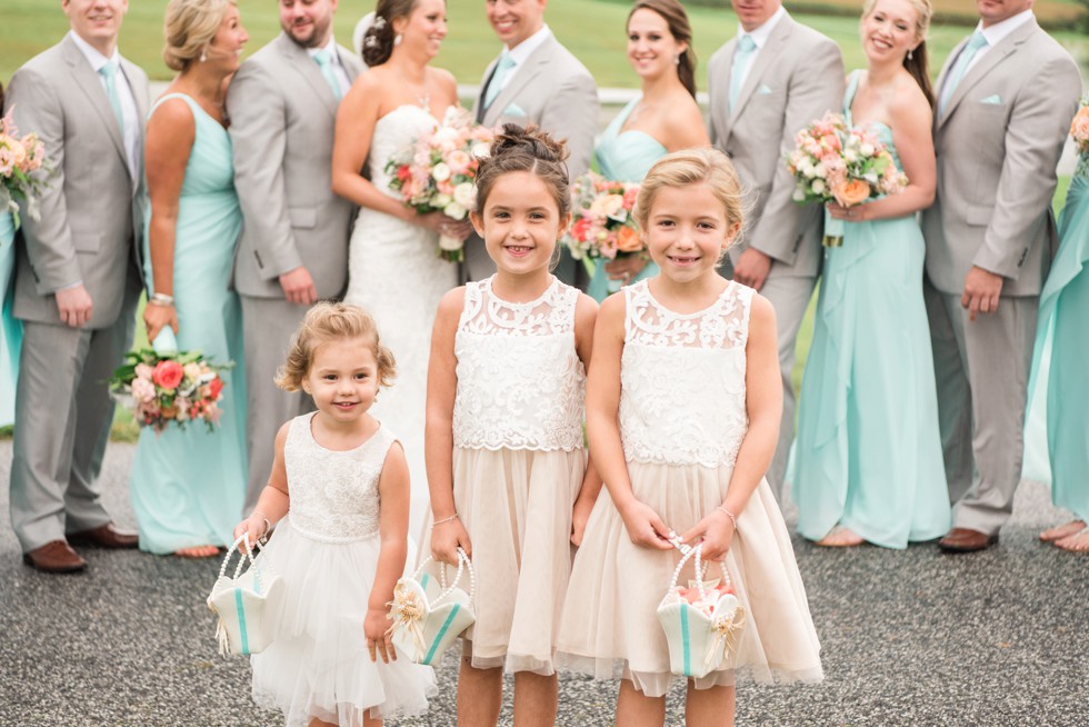 Maryland Farm wedding party at Friendly Farm