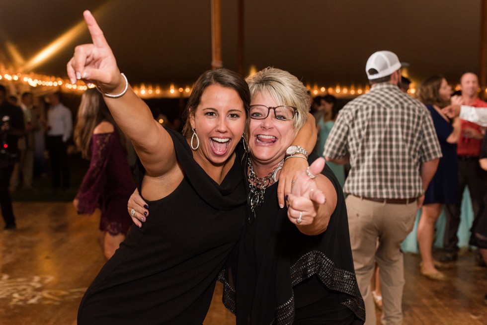 Friendly Farm restaurant tented Wedding reception